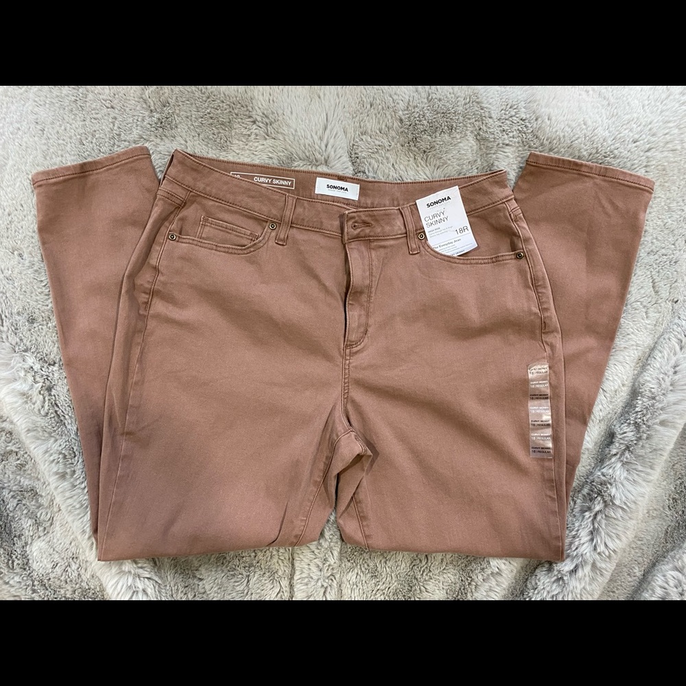 New Sonoma Curvy Skinny jeans